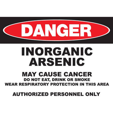 ZING Eco GHS Sign, Danger, 10X14- Model 2665A